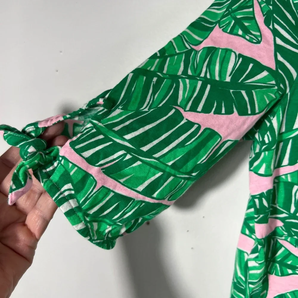 Lilly Pulitzer‎ Girls Mini Lidia Dress Lets Go Bananas Pattern XL 12 - 14